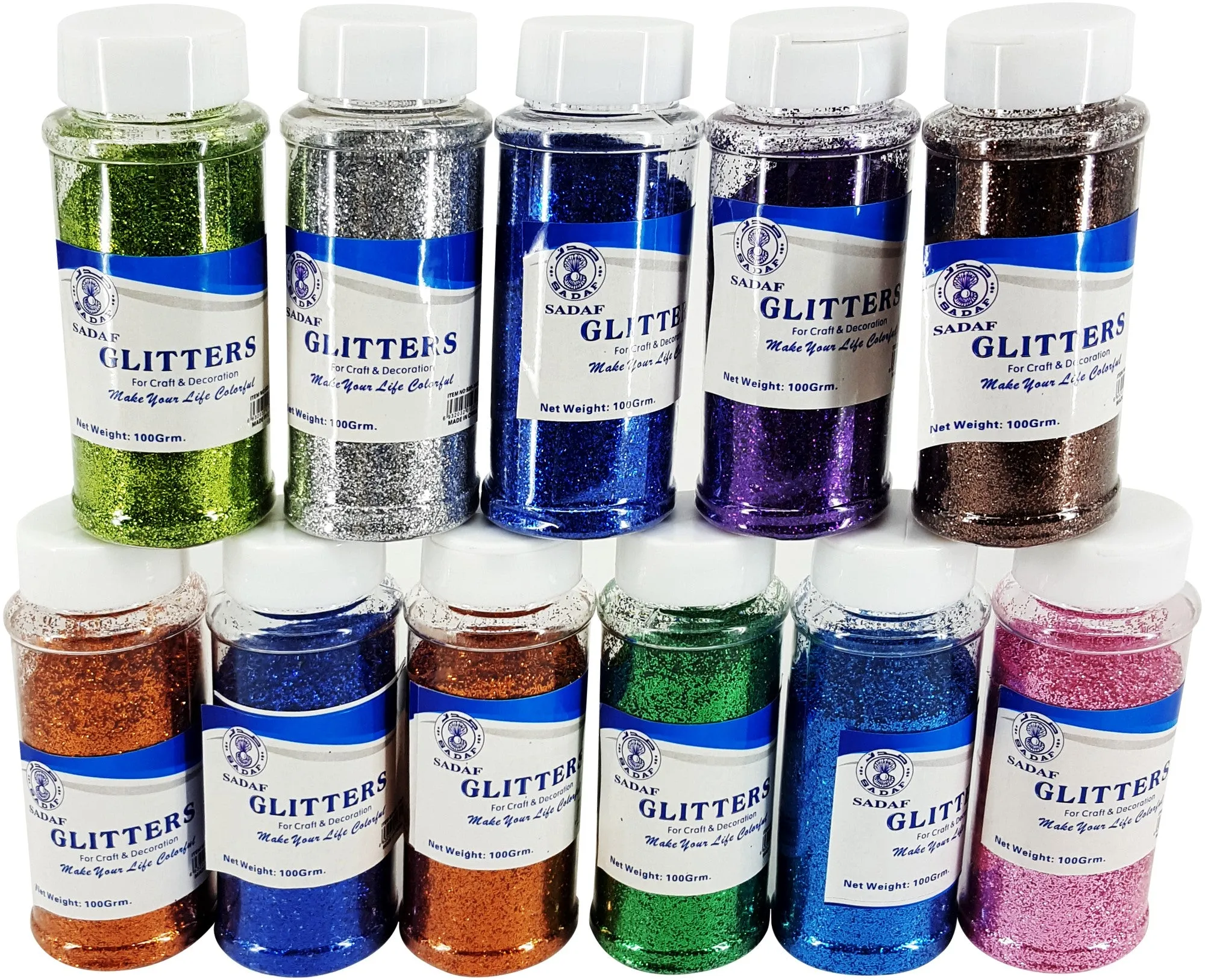 GLITTER POWDER 100GM ASSTD. COLOUR PD-102