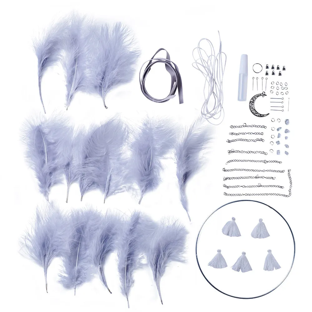 Grey Dream Catcher - DIY For Kids