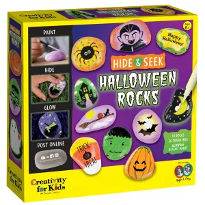 Halloween Hide & Seek Rock Painting - #6368000