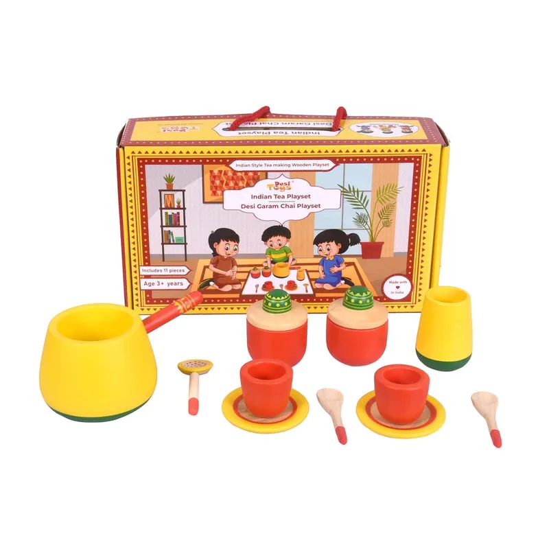 Indian Tea Playset / Desi Garam Chai Playset