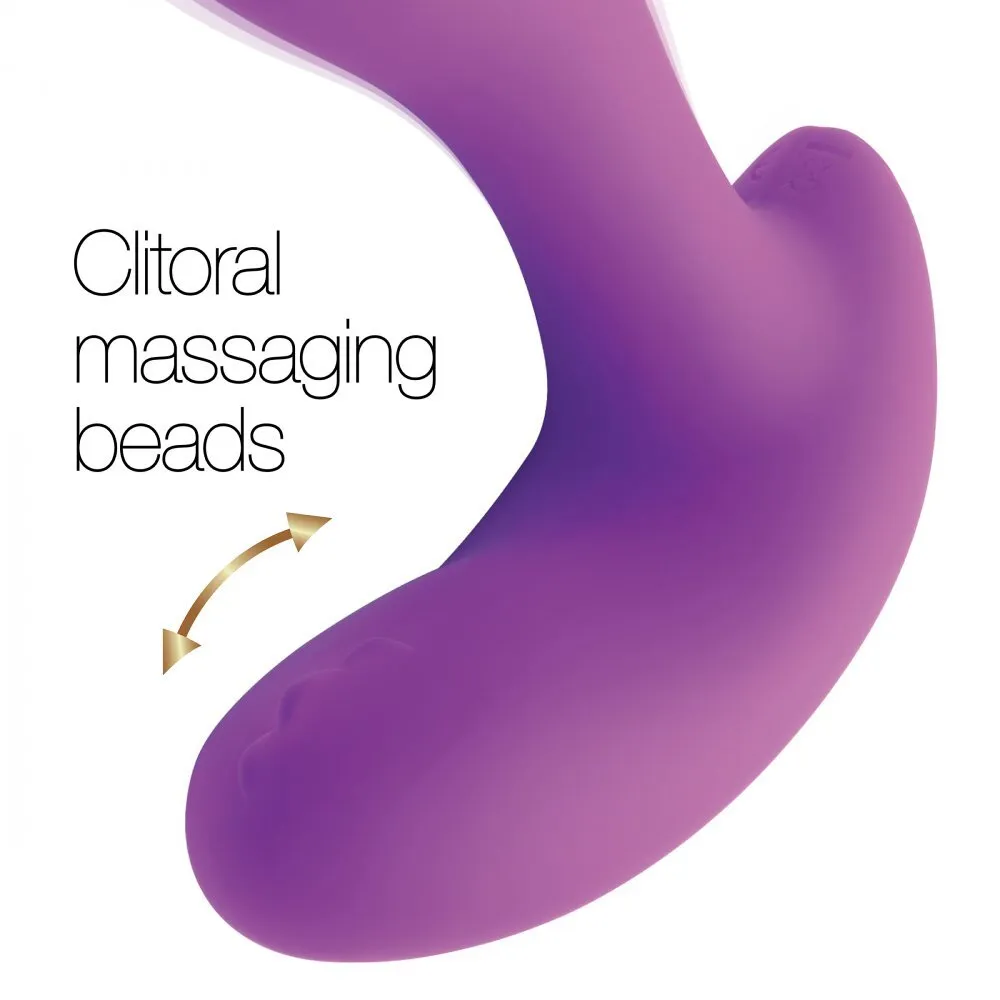 Inmi G-Pearl 10X G-Spot Stimulator With Moving Beads Purple