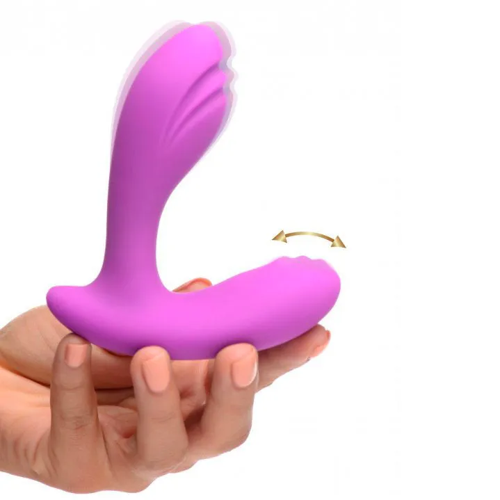 Inmi G-Pearl 10X G-Spot Stimulator With Moving Beads Purple