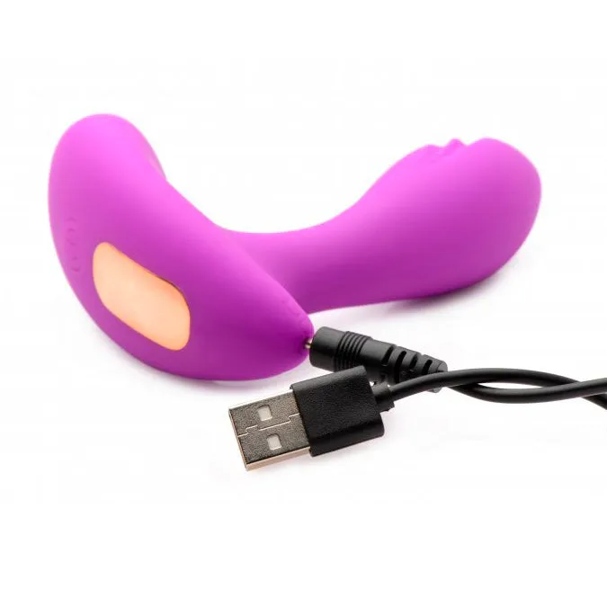 Inmi G-Pearl 10X G-Spot Stimulator With Moving Beads Purple