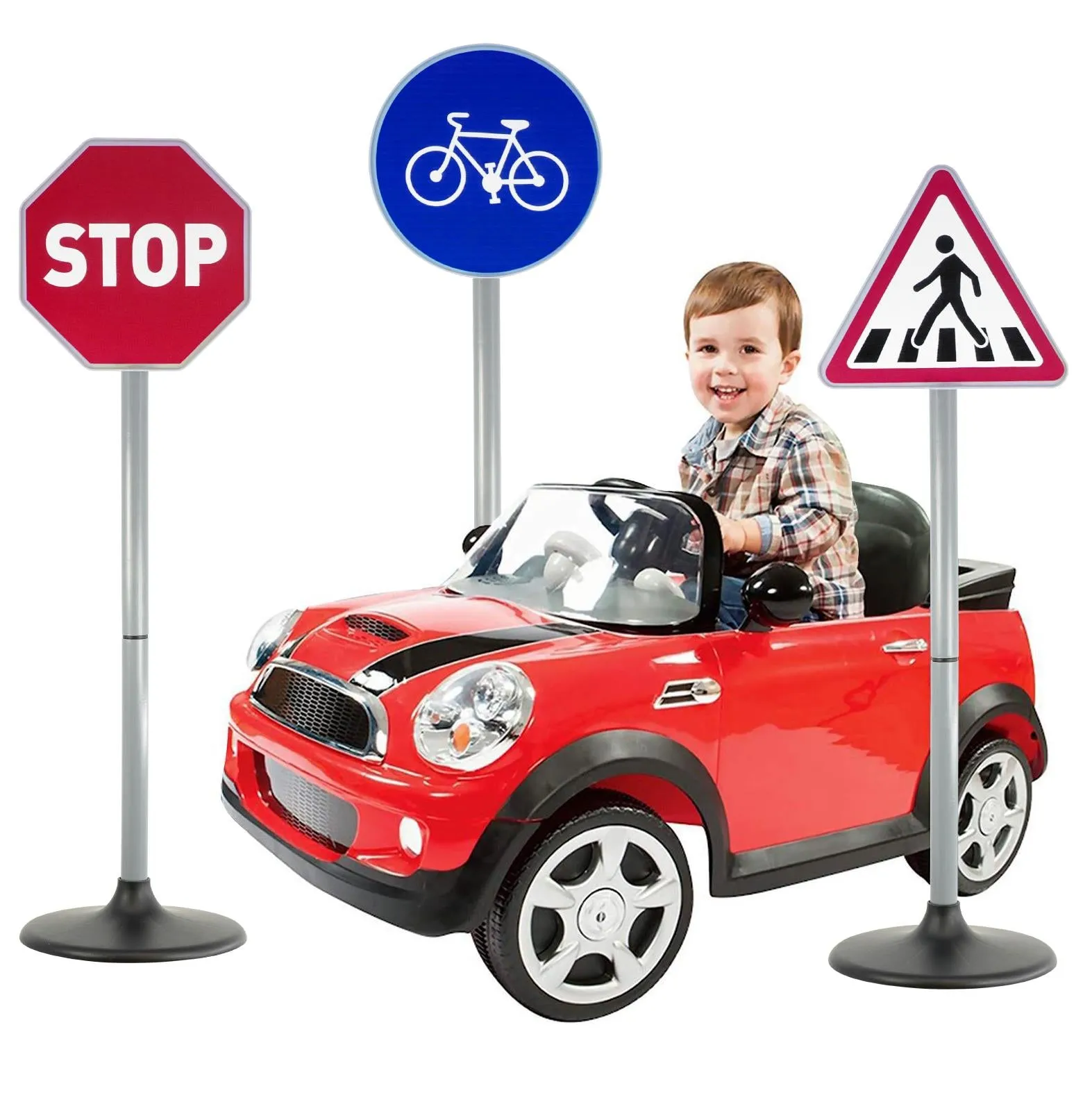 Kids Road Safety Road Signs