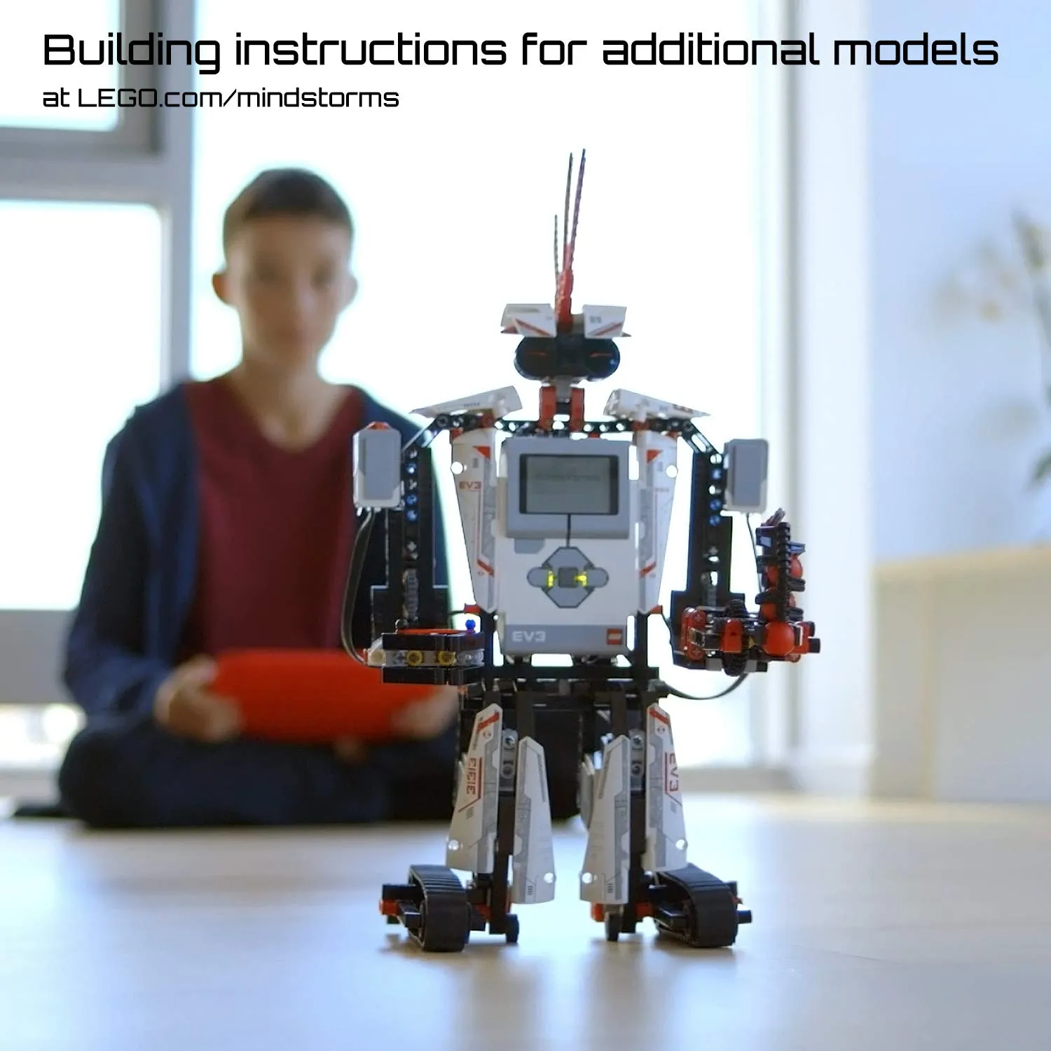 LEGO 31313 Mindstorms EV3 Robotics Kit, 5 in 1 App Controlled Model with Programmable Interactive Toy Robot, RC, Servo Motor and Bluetooth Hub, Coding Skills Boost Set for Kids