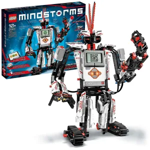 LEGO 31313 Mindstorms EV3 Robotics Kit, 5 in 1 App Controlled Model with Programmable Interactive Toy Robot, RC, Servo Motor and Bluetooth Hub, Coding Skills Boost Set for Kids