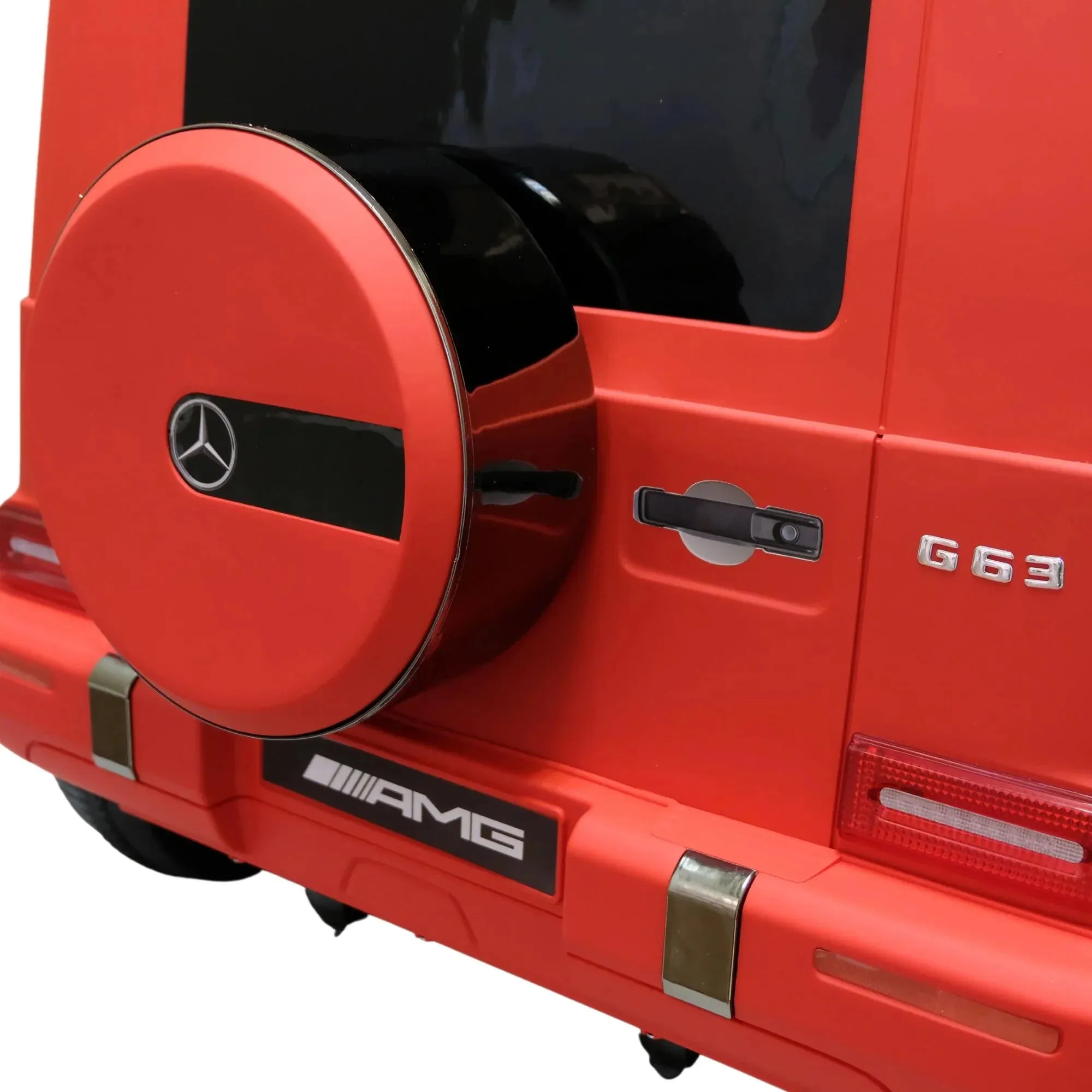 Licensed 2025 Mercedes GWagon G63 Black Or Red Upgraded | 2 Seater | 24V | 4x4 Kids Ride-On | Leather Seats | Rubber Tires | Remote