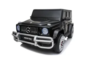 Licensed 2025 Mercedes GWagon G63 Black Or Red Upgraded | 2 Seater | 24V | 4x4 Kids Ride-On | Leather Seats | Rubber Tires | Remote