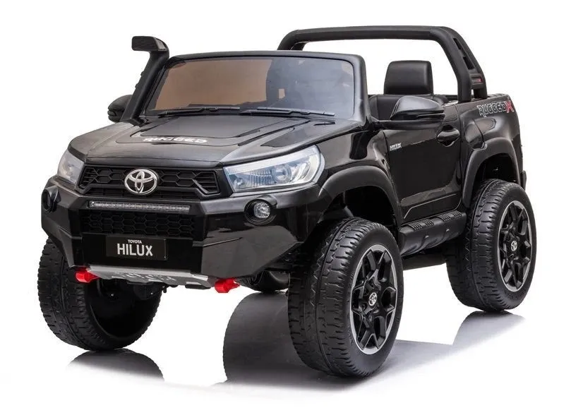 Licensed 2025 Toyota HiLux Ride On Car | 24V | 2 Seater | Upgraded | Leather Seats | Rubber Tires | Remote