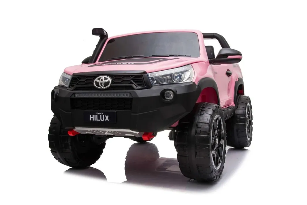 Licensed 2025 Toyota HiLux Ride On Car | 24V | 2 Seater | Upgraded | Leather Seats | Rubber Tires | Remote