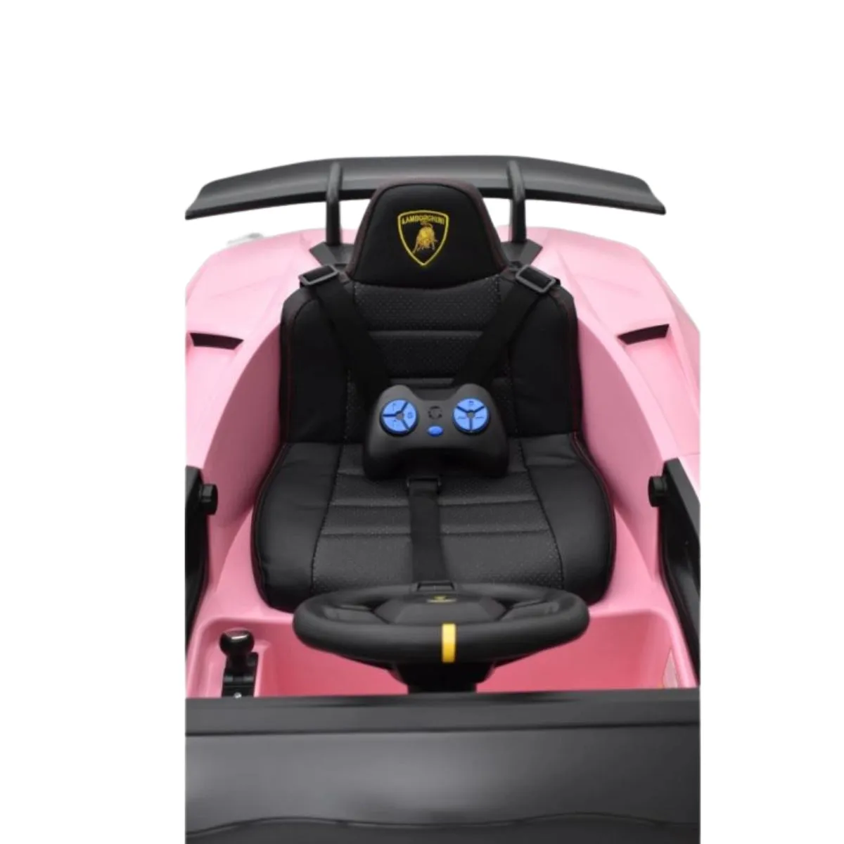 Licensed 2025 Upgraded Lamborghini Huracan 12V Ride-On | Leather Seat | Rubber Tires | 1 Seater | Remote