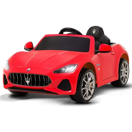 Licensed Upgraded 2025  Maserati 12V | 1 Seater Ride on Car | LED Lights | Remote