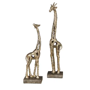 Masai Giraffe Figurines, S/2