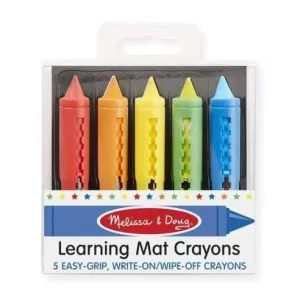 Melissa & Doug Learning Mat Crayons (Pre-Order)