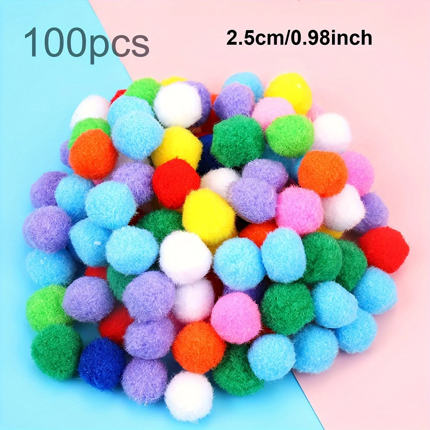 Mini Christmas Pom Pom Crafting Kit  400200100pcs Available