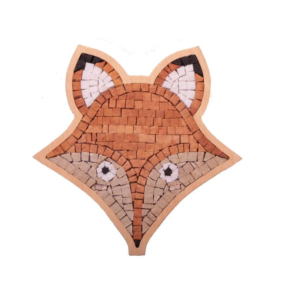 MOSAICBOX FOX FACE SPECIAL - Creative Stone Puzzle for Kids | Creative Stone Puzzle Toy for Kids - Fun & Educational