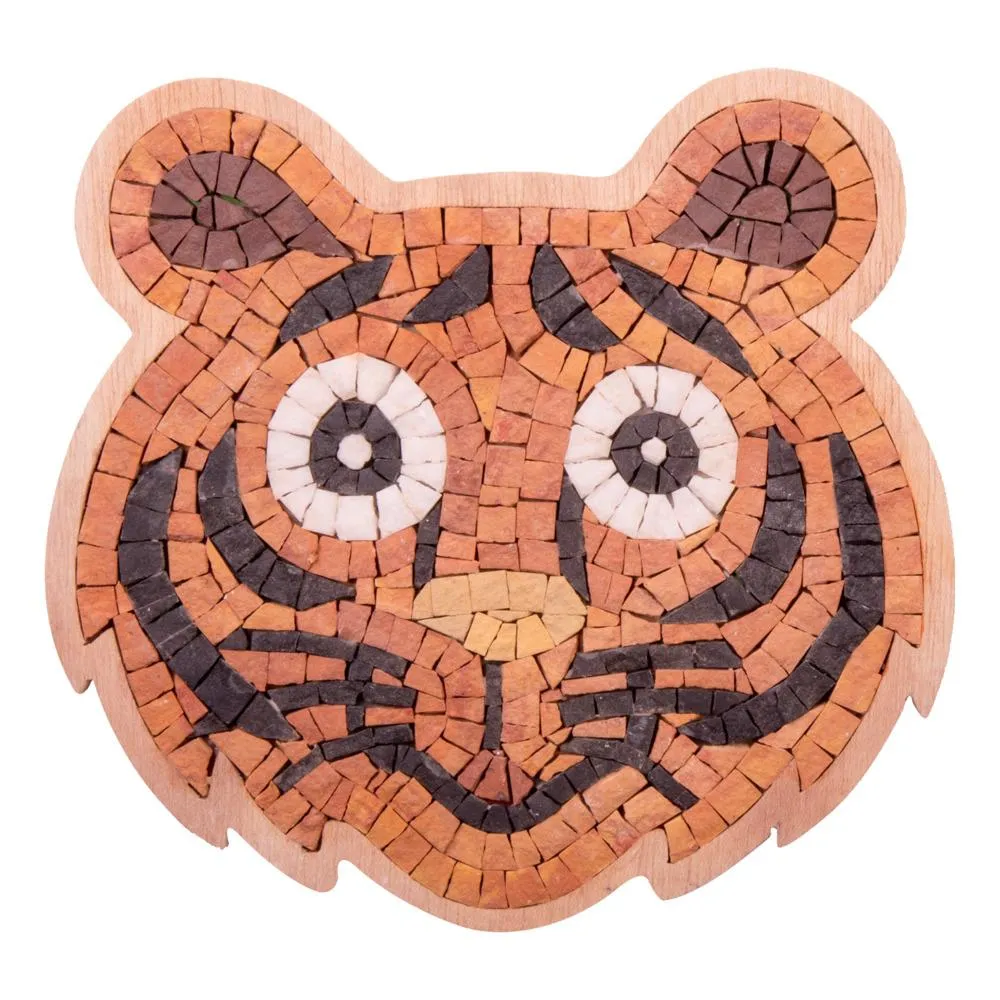 MOSAICBOX TIGRE FACE SPECIAL - Creative Stone Puzzle for Kids | Creative Stone Puzzle Toy for Kids - Fun & Educational