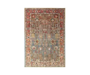 Myanmar Rug- Aquamarine