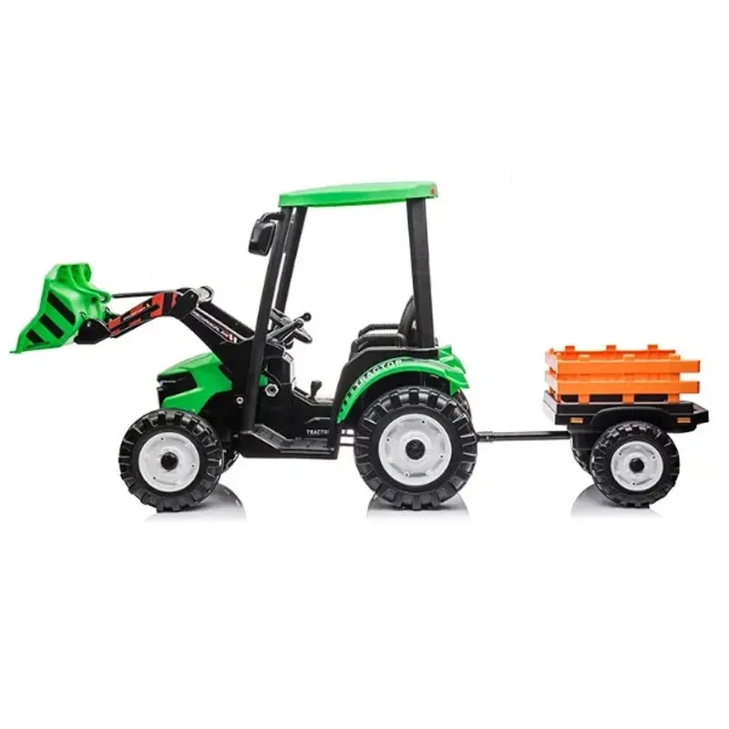 New 2025 XXL All Terrain Rhino 24V Upgraded Tractor Ride On | 1 Seater | Leather Seat | Heavy Duty Tires | Ages 3-9 | Remote