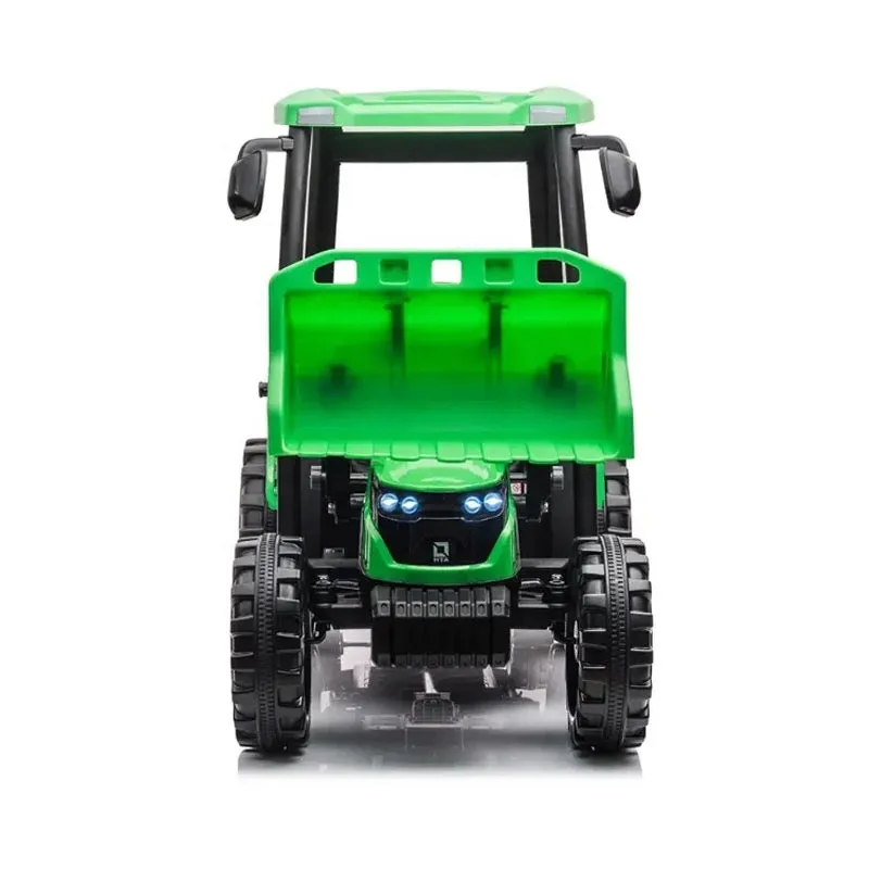 New 2025 XXL All Terrain Rhino 24V Upgraded Tractor Ride On | 1 Seater | Leather Seat | Heavy Duty Tires | Ages 3-9 | Remote