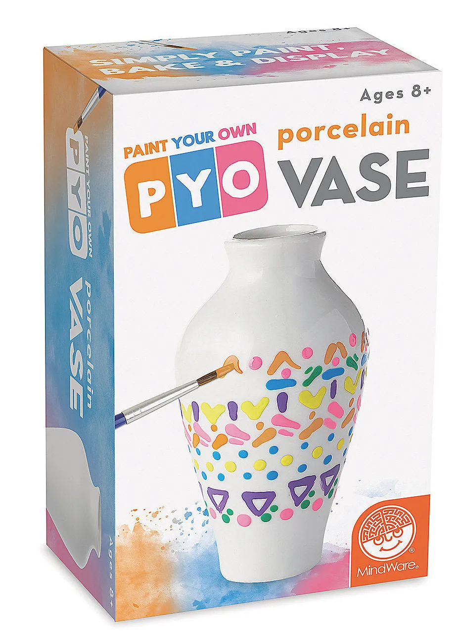 Paint Your Own Porcelain Vase