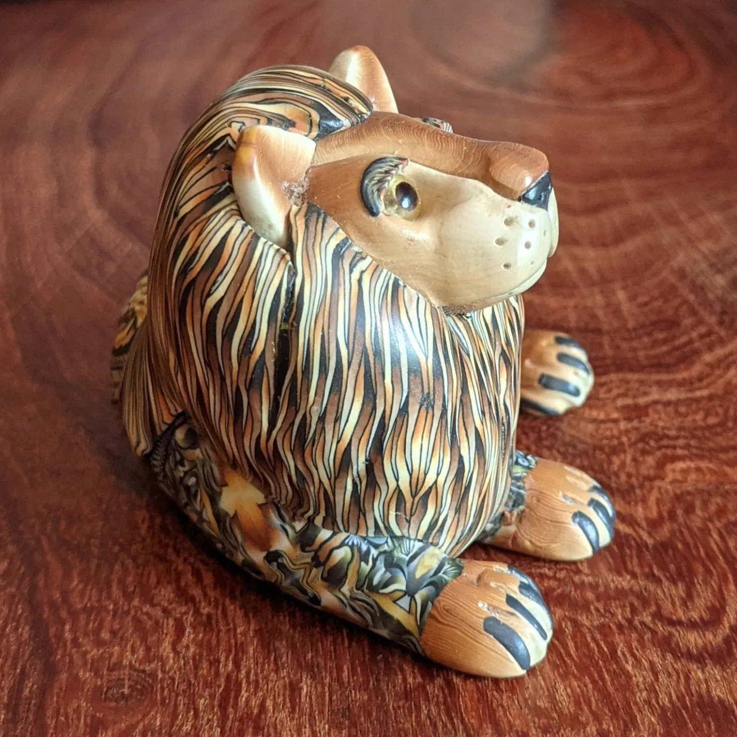 "Lion Baby" Fimocreation by Jon Anderson GF-FLIB