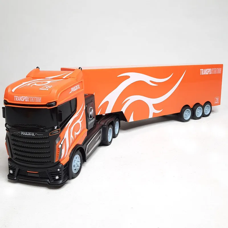 RC Transport Tanker Truck with Movable Driver's Cabin (1:16 Scale) - Assorted Colours