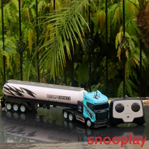 RC Transport Tanker Truck with Movable Driver's Cabin (1:16 Scale) - Assorted Colours