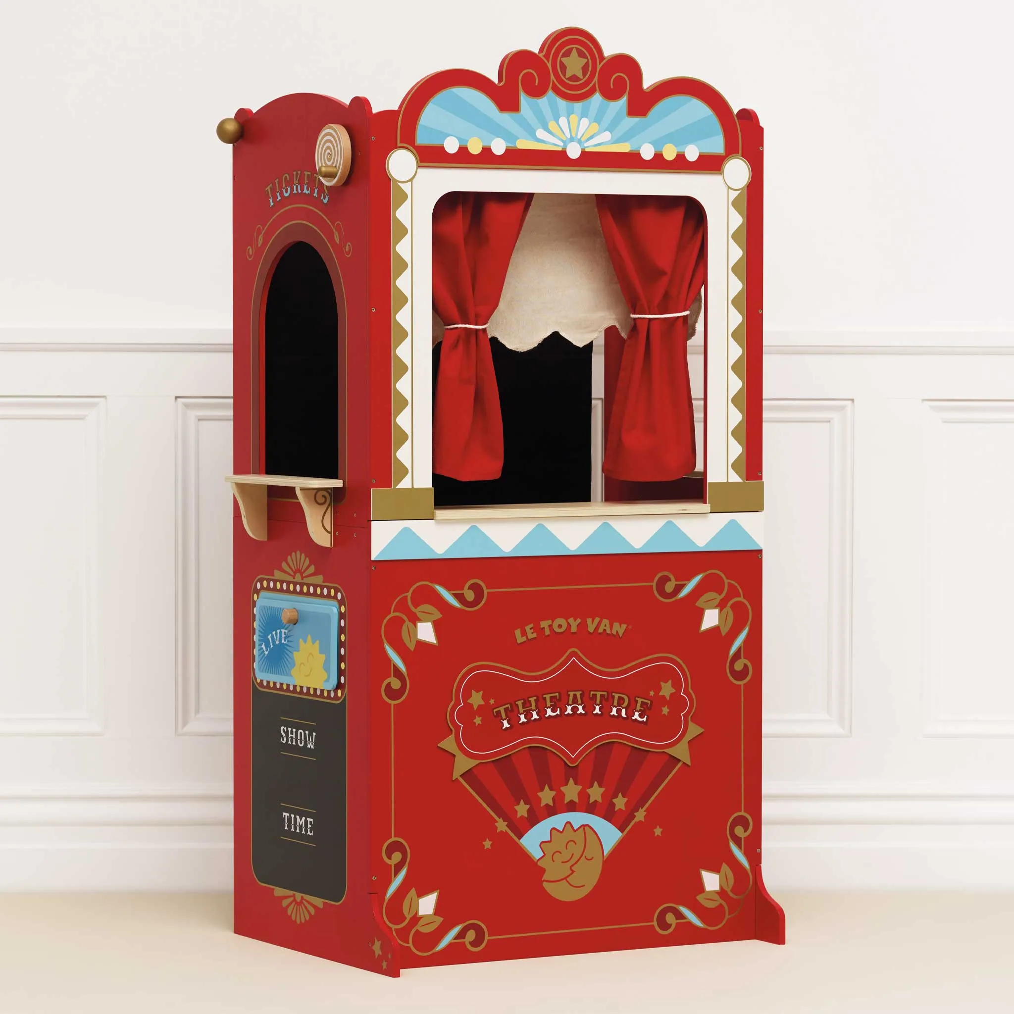 Retro Toy Puppet Theatre