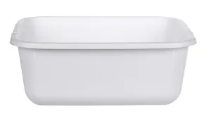 Rubbermaid White Plastic Dishpan 11.4 qt