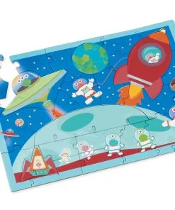 Scratch Play Puzzle (30pcs) SPACE 3D