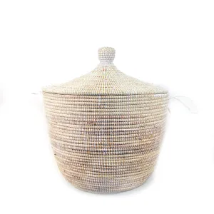 Senegalese Hamper - White