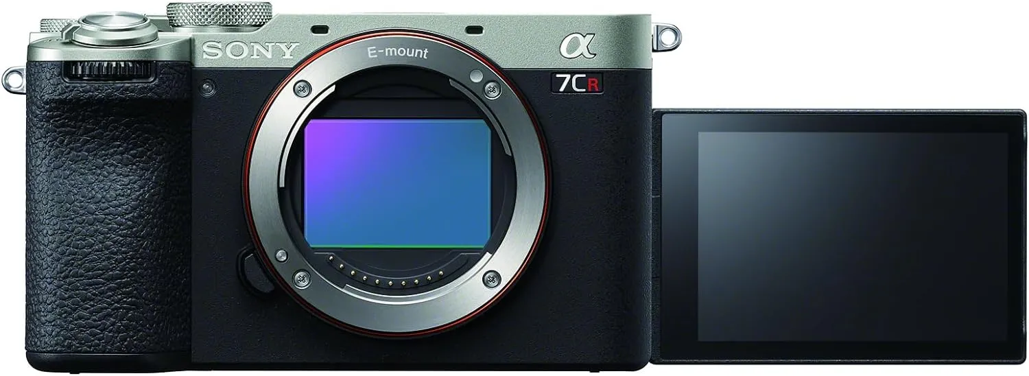 Sony Alpha 7CR Full-Frame Interchangeable Lens Camera (Silver)