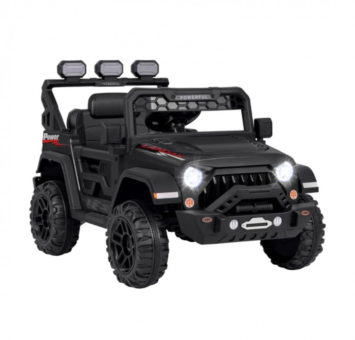 Super Cool 2025 Landar Power Jeep Style 12V | 1 Seater Kids Ride On Car | LED Lights | Music | Remote