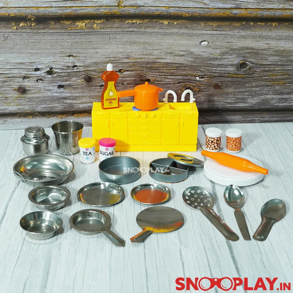 Sweet Kitchen Set For Kids Pretend Playset