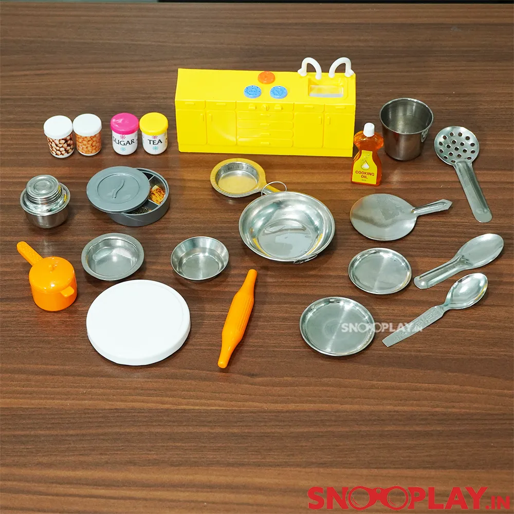 Sweet Kitchen Set For Kids Pretend Playset