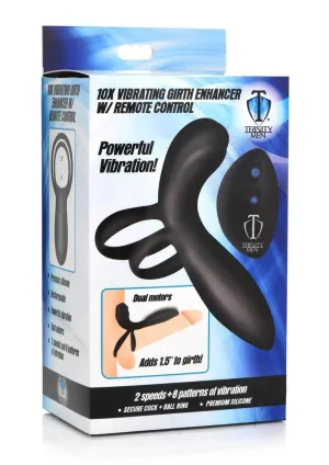 Tm Silicone Vibe Girth Enhance W/remote