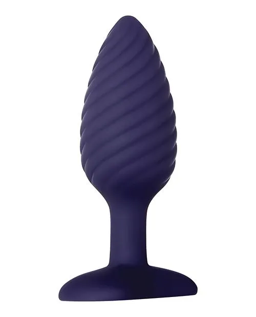 Wicked Twister Rechargeable Anal Plug w/Remote