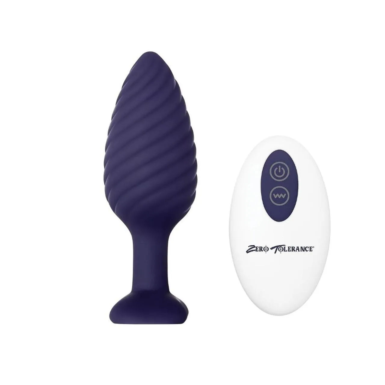 Wicked Twister Rechargeable Anal Plug w/Remote